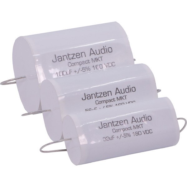 Main product image for Jantzen 8150 33uF 160V Compact MKT Metalized Polyester Film Capacitor027-830